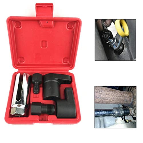Oxygen Sensor Socket Offset Wrench Remover Tool and Thread Chaser Set 5 PCS set A ABIGAIL Oxygen Sensor Socket Offset Wrench Remover Tool and Thread Chaser Set 5 PCS set A ABIGAIL